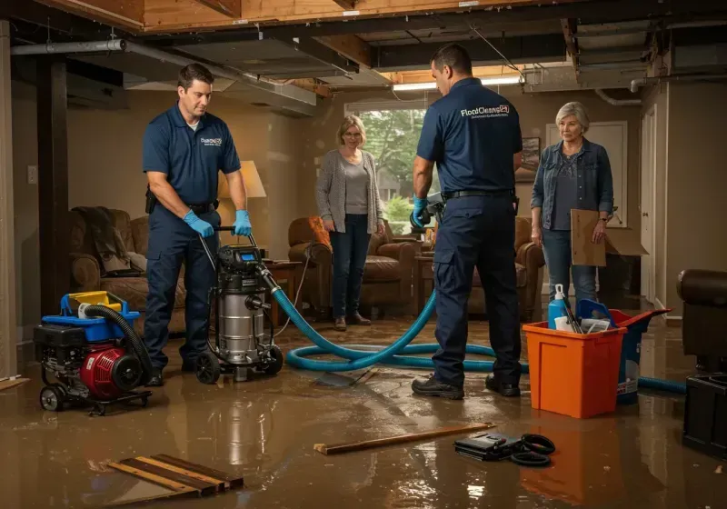 Basement Water Extraction and Removal Techniques process in Hunter, OH